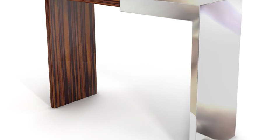 modern console table